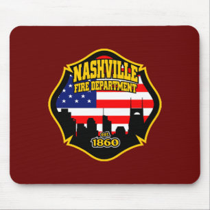 Nashville Fire Department Mouse Pad