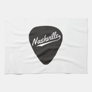 Nashville Guitar Pick Tea Towel