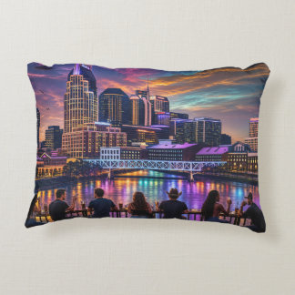 Nashville Honky Tonk 2 Sided LumbarAccent Pillow