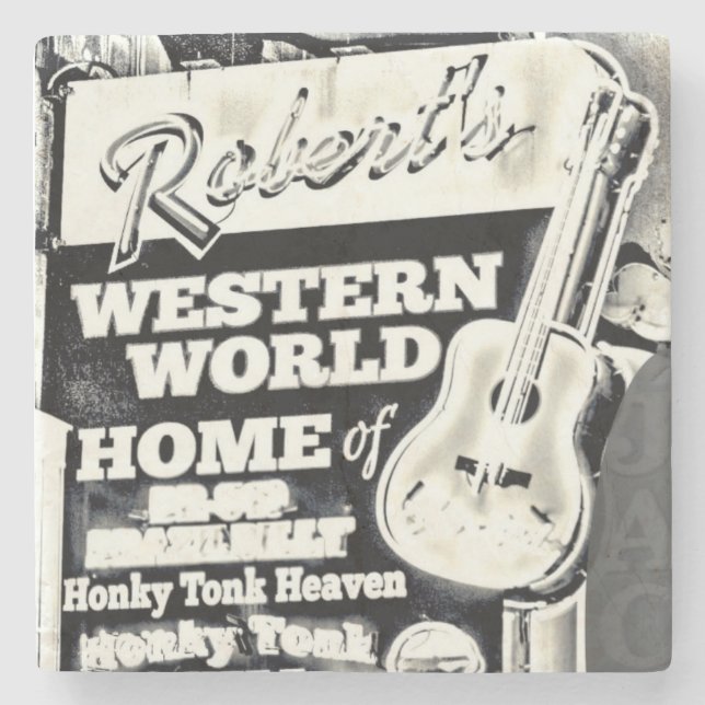 NASHVILLE HONKY TONK  STONE COASTER (Front)