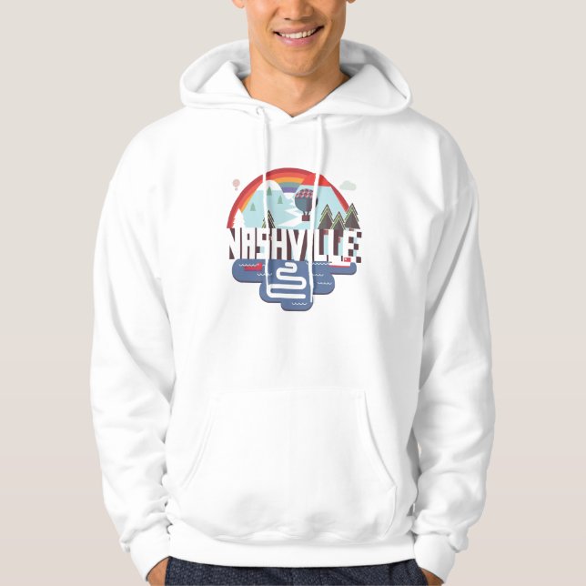 Nashville In Design Hoodie (Front)