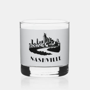Nashville Liquor Bourbon Party Whiskey Glass