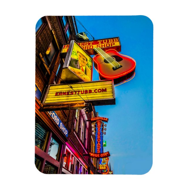 Nashville Lower Broadway Magnet (Vertical)
