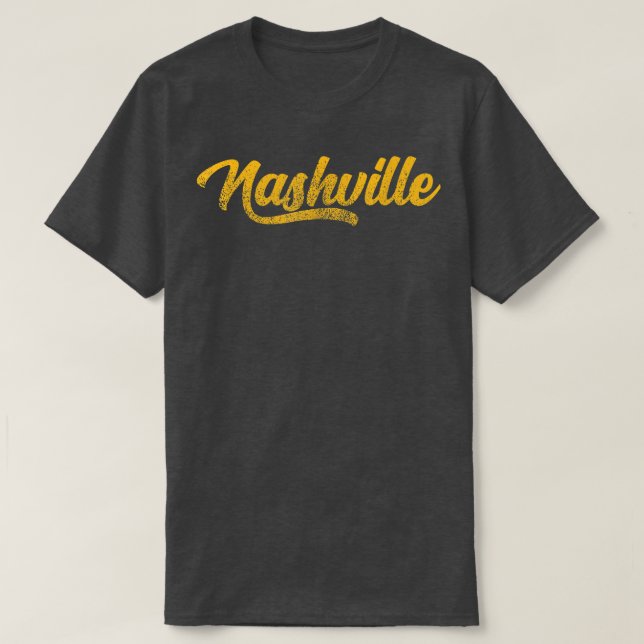 Nashville Music City Nashville Country Music Nashv T-Shirt (Design Front)