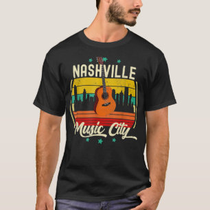 Nashville Music City Nashville Country Music Nashv T-Shirt