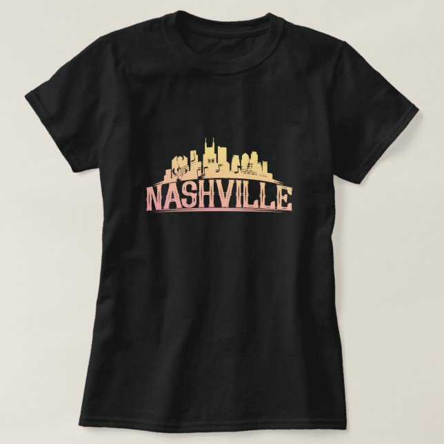 Nashville Music City USA T-Shirts and Accessories (Design Front)