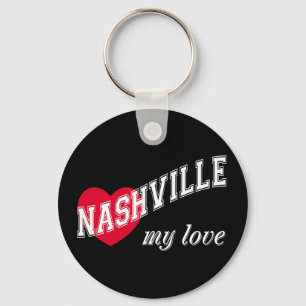 Nashville my love key ring