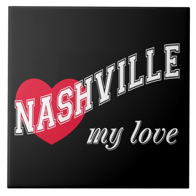 Nashville my love tile (Front)