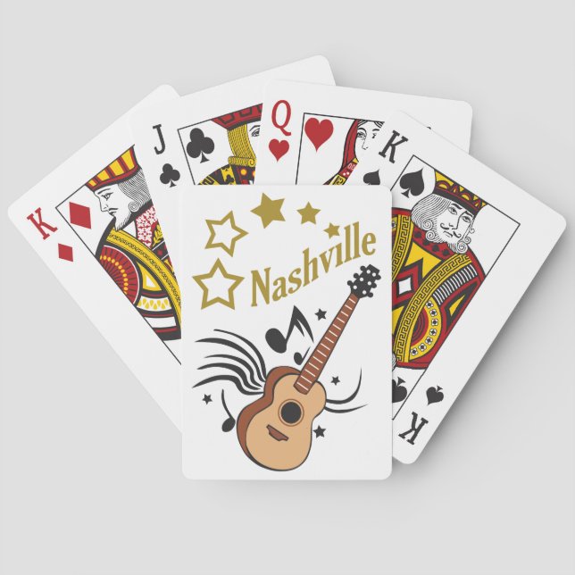 Nashville Playing Cards (Back)