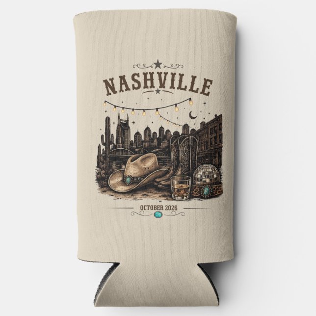 Nashville Seltzer Can Cooler (Front)