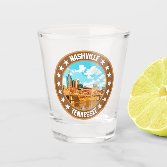 Nashville                                          shot glass (Front)