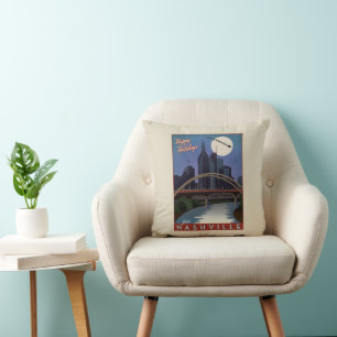 Nashville Skyline Cushion