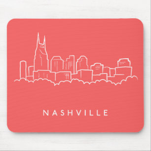 Nashville Skyline Mouse Pad