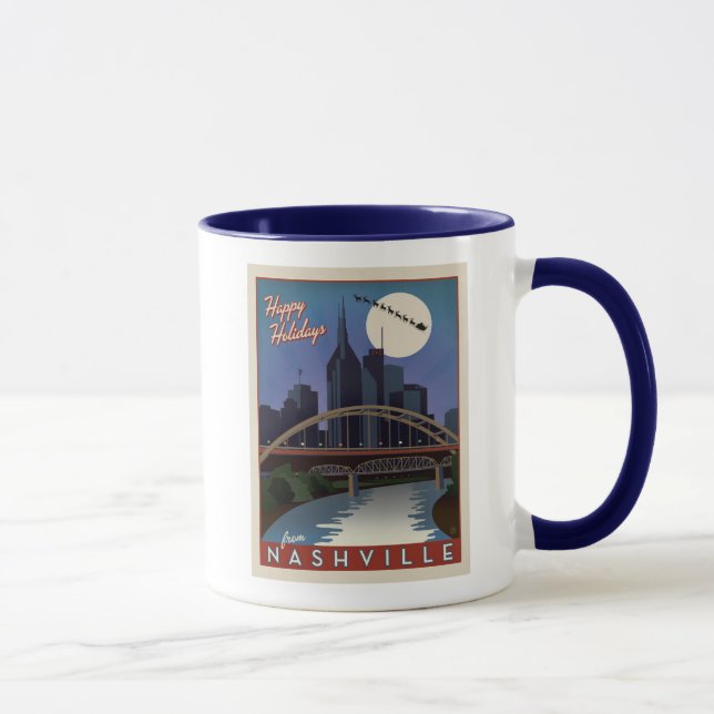 Nashville Skyline Mug (Right)