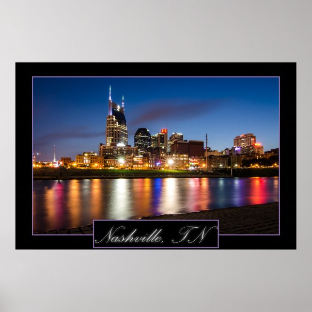 Nashville Skyline Poster (Front)