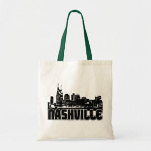Nashville Skyline Tote Bag
