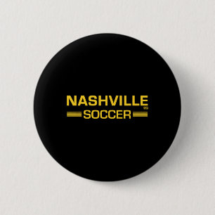 Nashville Soccer 6 Cm Round Badge
