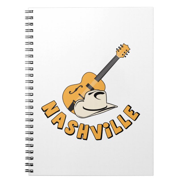 Nashville Spiral Notebook (Front)