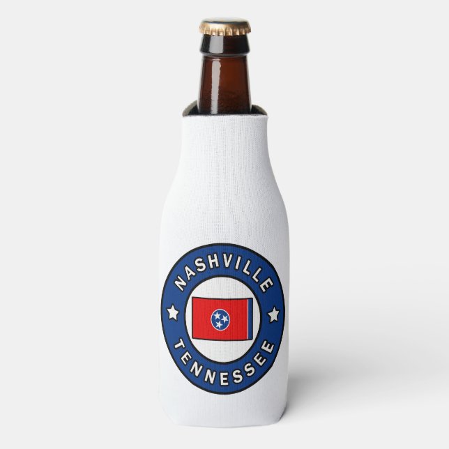Nashville Tennessee Bottle Cooler (Bottle Front)