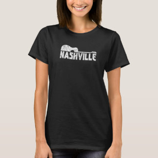 Nashville Tennessee Country Music  Retro Guitar Pl T-Shirt