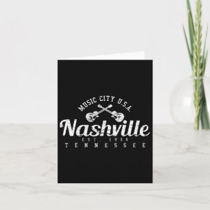 Nashville Tennessee Country Music Usa Shirt Gift Card