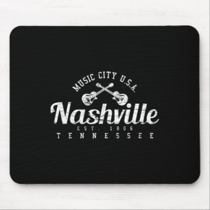 Nashville Tennessee Country Music Usa Shirt Gift  Mouse Pad