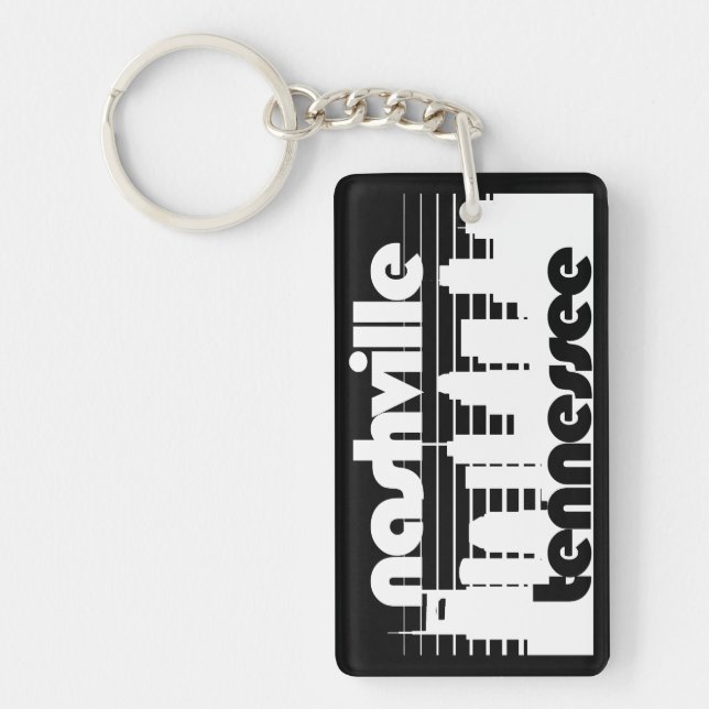 Nashville Tennessee Key Ring (Front)