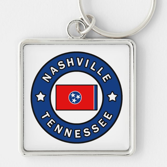 Nashville Tennessee Key Ring (Front)
