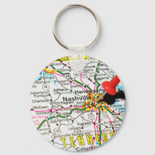 Nashville, Tennessee Key Ring