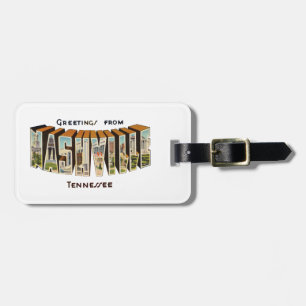 Nashville Tennessee Luggage Tag