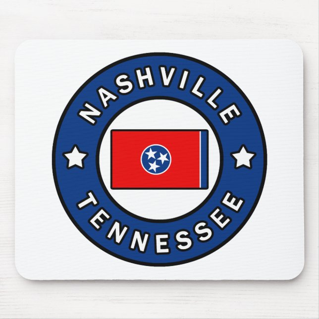 Nashville Tennessee Mouse Pad (Front)