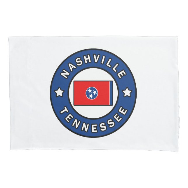 Nashville Tennessee Pillowcase (Front)