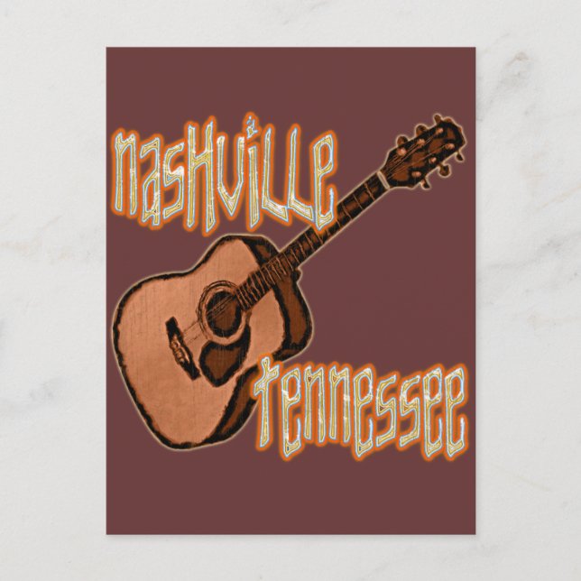 NASHVILLE TENNESSEE POSTCARD (Front)