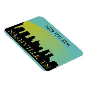 Nashville, Tennessee Skyline Magnet