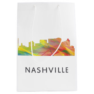 NASHVILLE, TENNESSEE SKYLINE WB1  - MEDIUM GIFT BAG