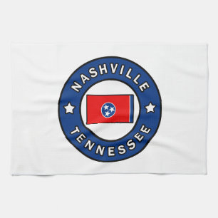 Nashville Tennessee Tea Towel
