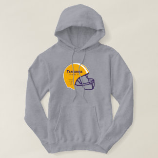 Nashville Tennessee TN Football Helmet Hoodie