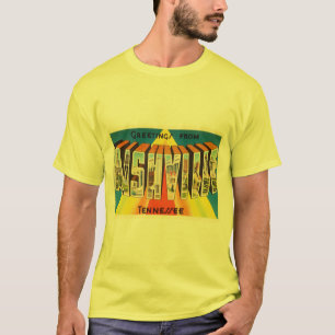 Nashville Tennessee TN Old Vintage Travel Souvenir T-Shirt