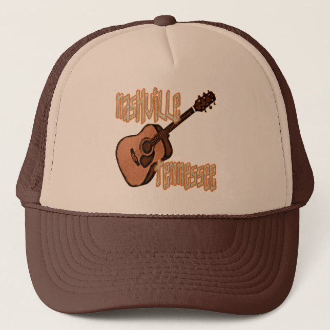 NASHVILLE TENNESSEE TRUCKER HAT (Front)