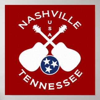 Nashville, Tennessee USA Poster