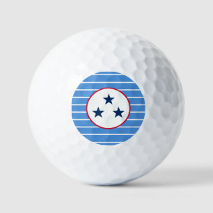 Nashville, Tennessee Volunteer State Tri-Star Golf Balls