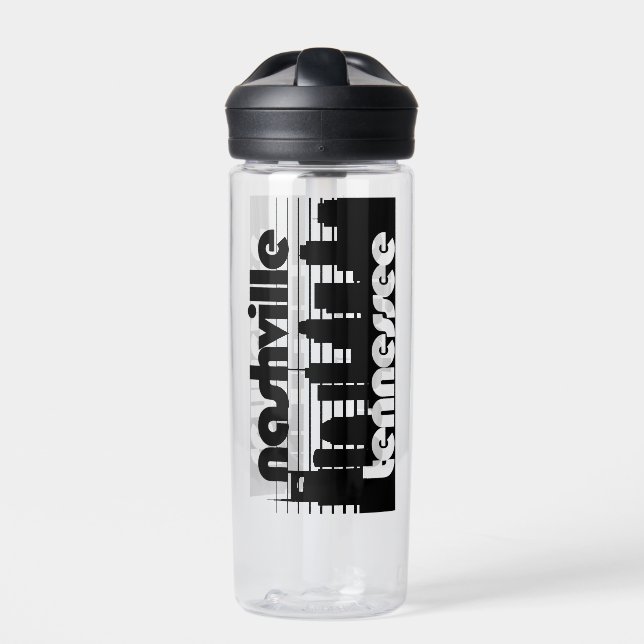 Nashville Tennessee Water Bottle (Front)