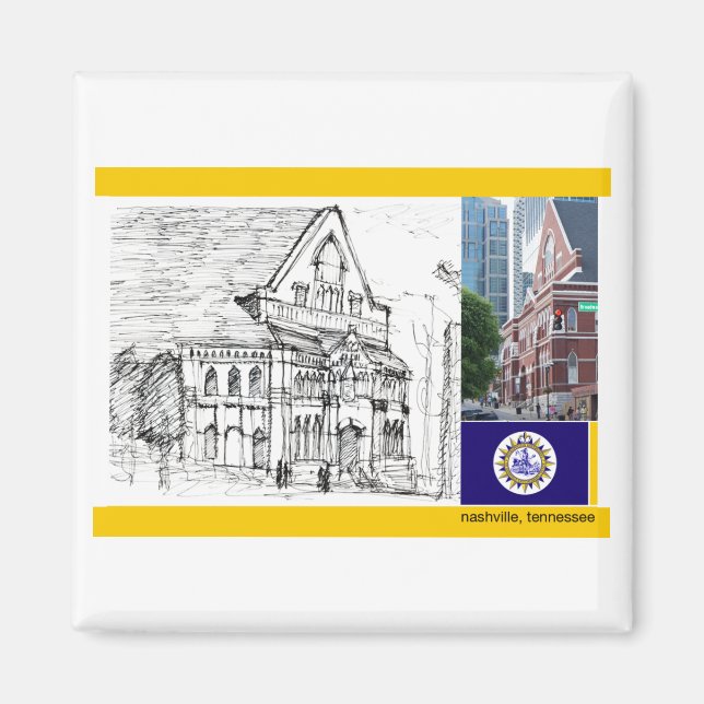 Nashville TN: Magnet (Front)