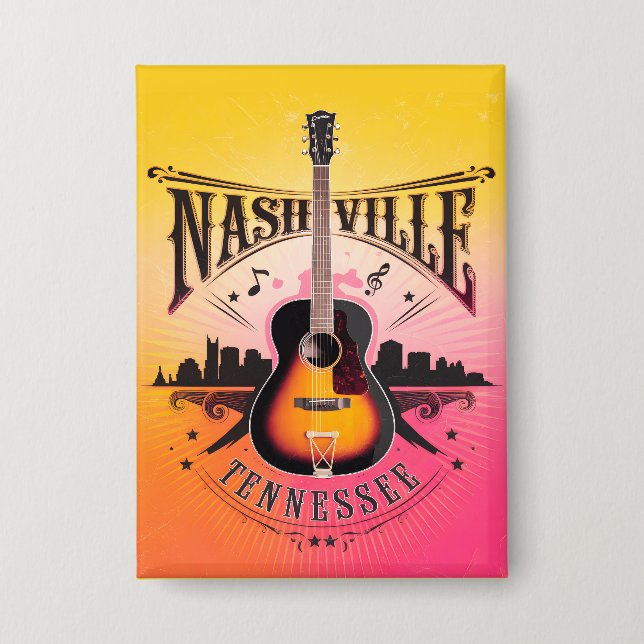 Nashville, TN - Music City USA (Front)
