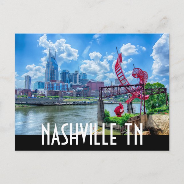 NASHVILLE TN POSTCARD (Front)