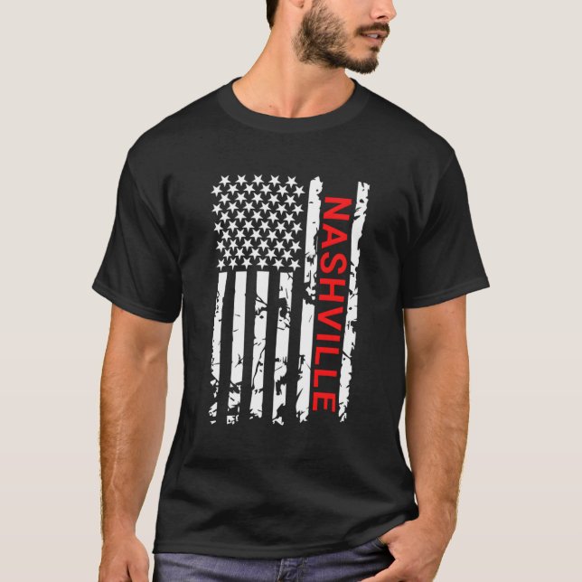 Nashville Usa T-Shirt (Front)