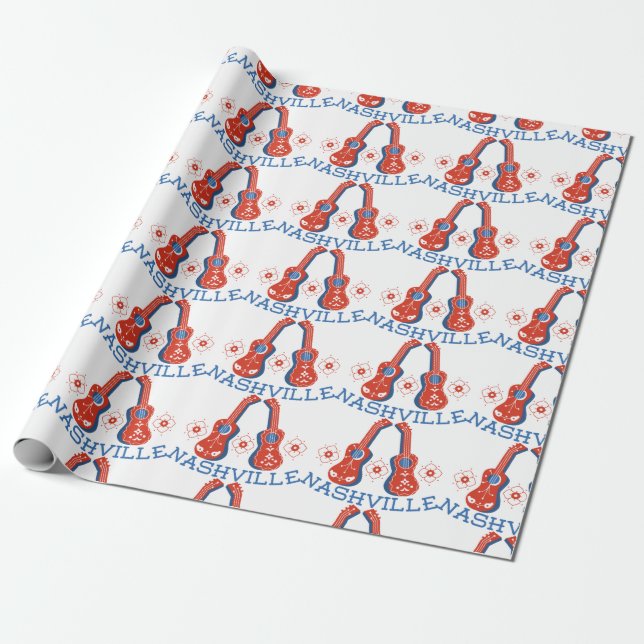 Nashville Wrapping Paper (Unrolled)