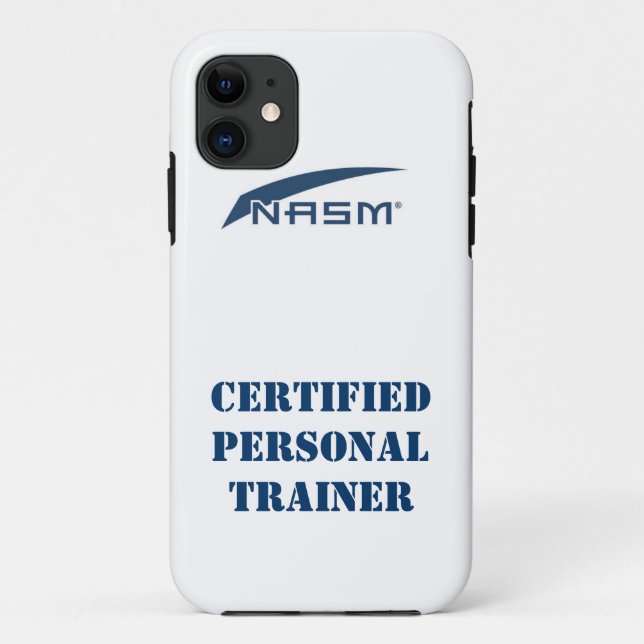 NASM iPhone 5/5s Case | Certified Personal Trainer (Back)