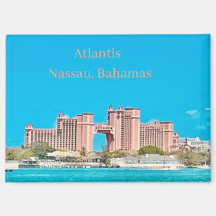 Nassau, Bahamas Atlantis Collectable Magnet