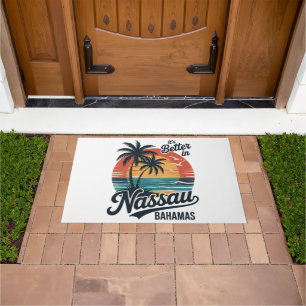 Nassau Bahamas Beach Summer Doormat